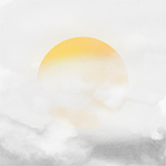 Mostly cloudy throughout the day.
